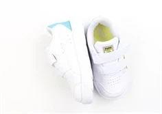 Puma white celandine/blue pink sneaker Evolve Court SpongeBob